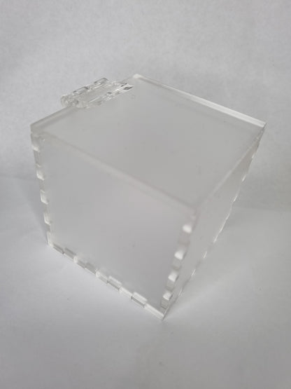 Acrylic cube box