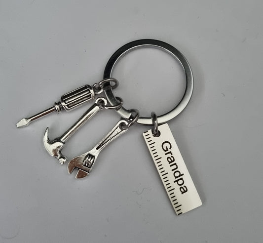 Dad/Grandpa Keyring