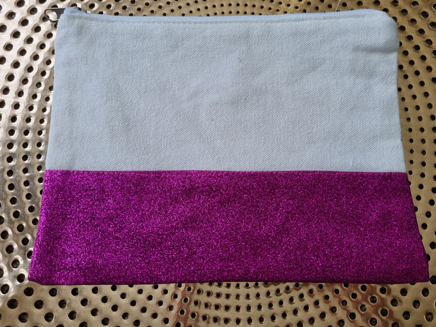 Glitter Canvas Cosmetic bags