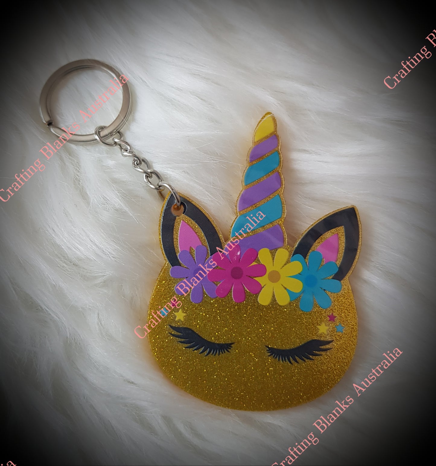 Unicorn keychains