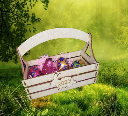 Gift Basket • Easter Eggs • Flat Pack