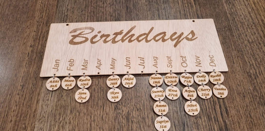 Birthday Board • Custom